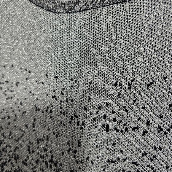 Fontana Cold Shoulder Long Tunic or Short Dress Back & Metallic Silver S… - Picture 11 of 11